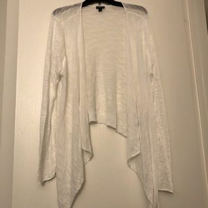 TORRID white shawl NWOT